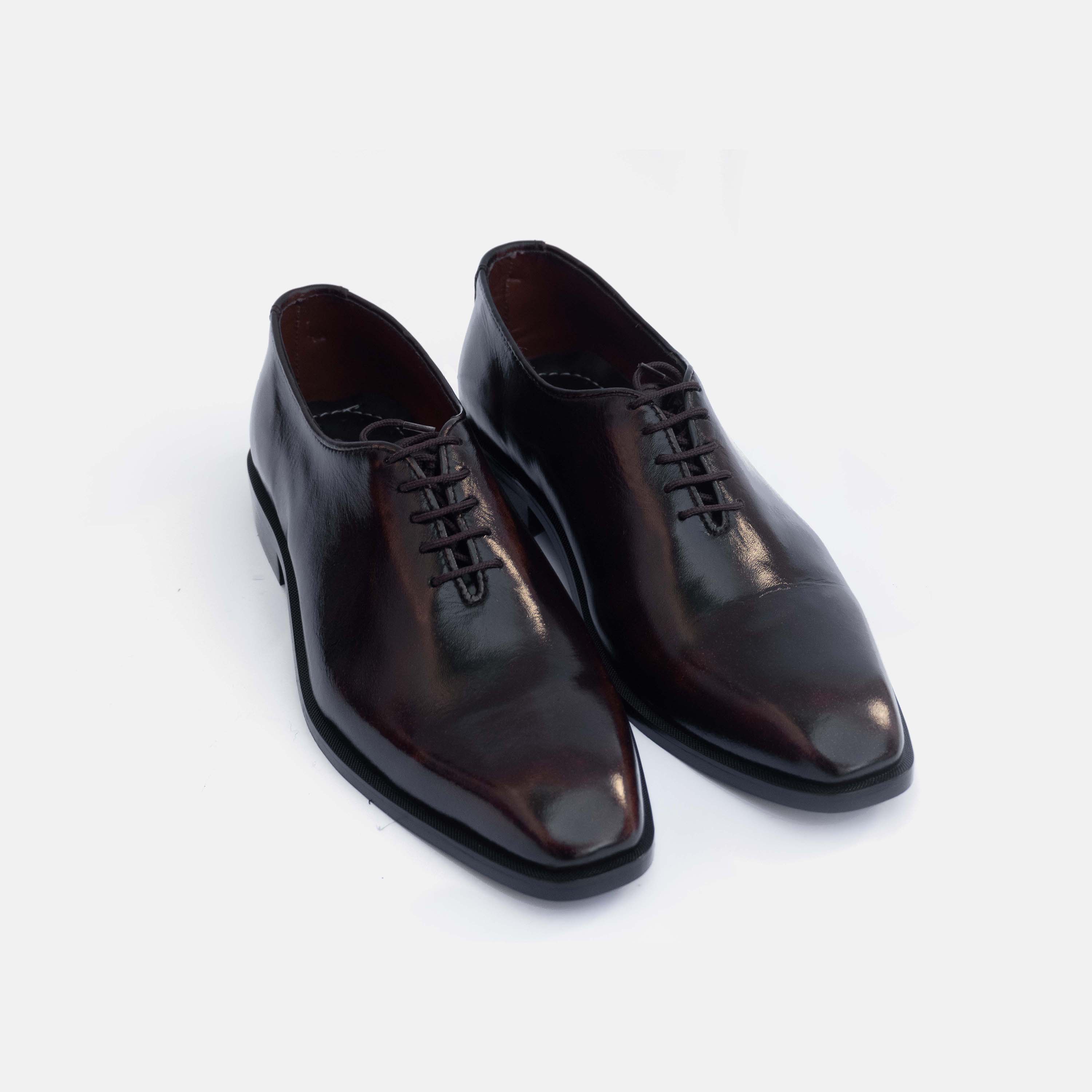 Artisan Italian Brown Leather Shoes for Men – Handcrafted Premium Formal & Office Footwear