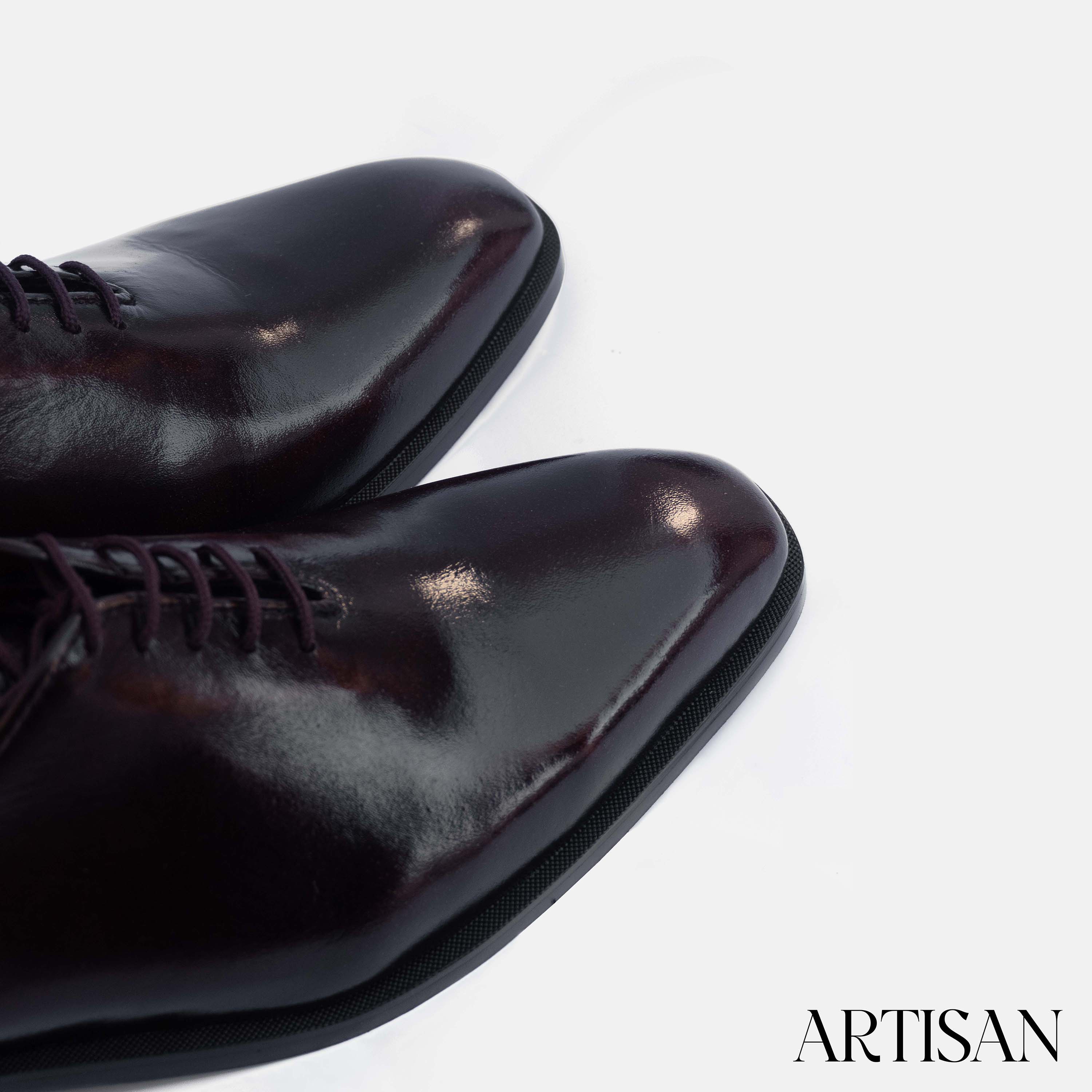 Artisan Italian Brown Leather Shoes for Men – Handcrafted Premium Formal & Office Footwear