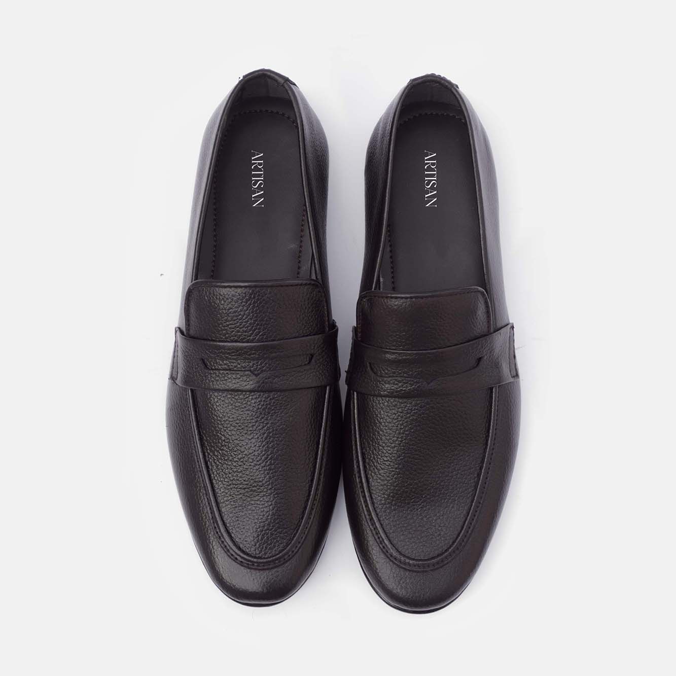 Artisan Pocket Loafer – Brown Handcrafted Foldable Leather Loafers for Men - Travel & Daily Wear Shoes