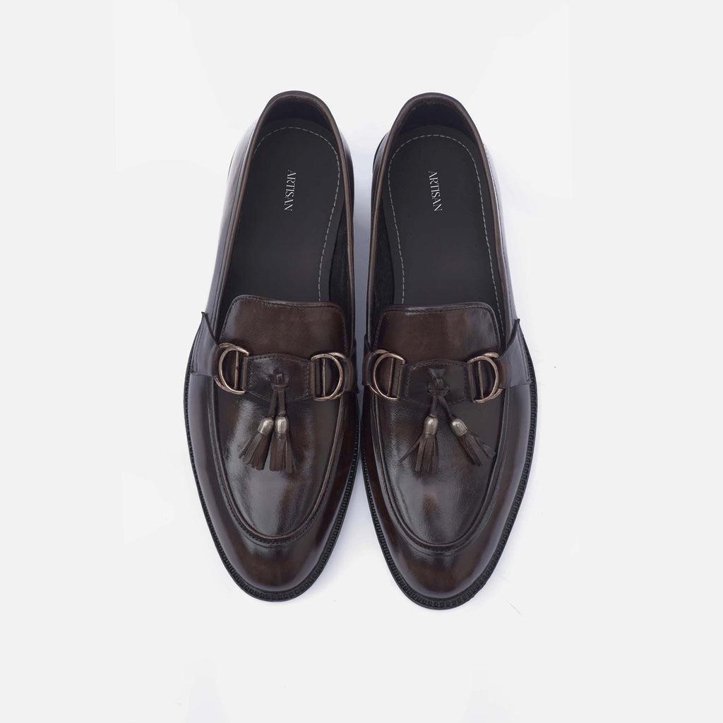 Artisan Milano Loafer – Handcrafted Tassel Leather Loafers for Men - Luxury Footwear