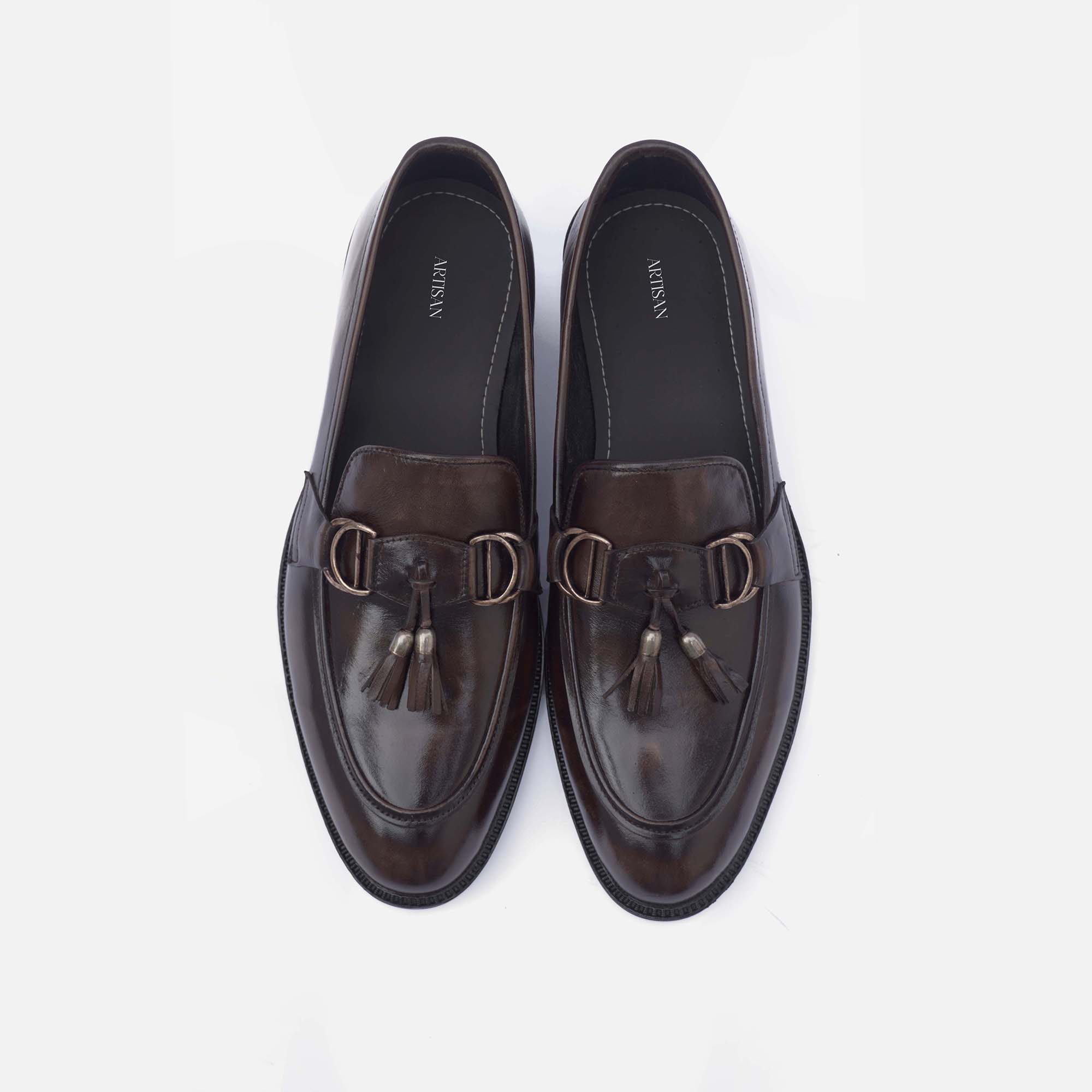 Artisan Milano Loafer – Handcrafted Tassel Leather Loafers for Men - Luxury Footwear