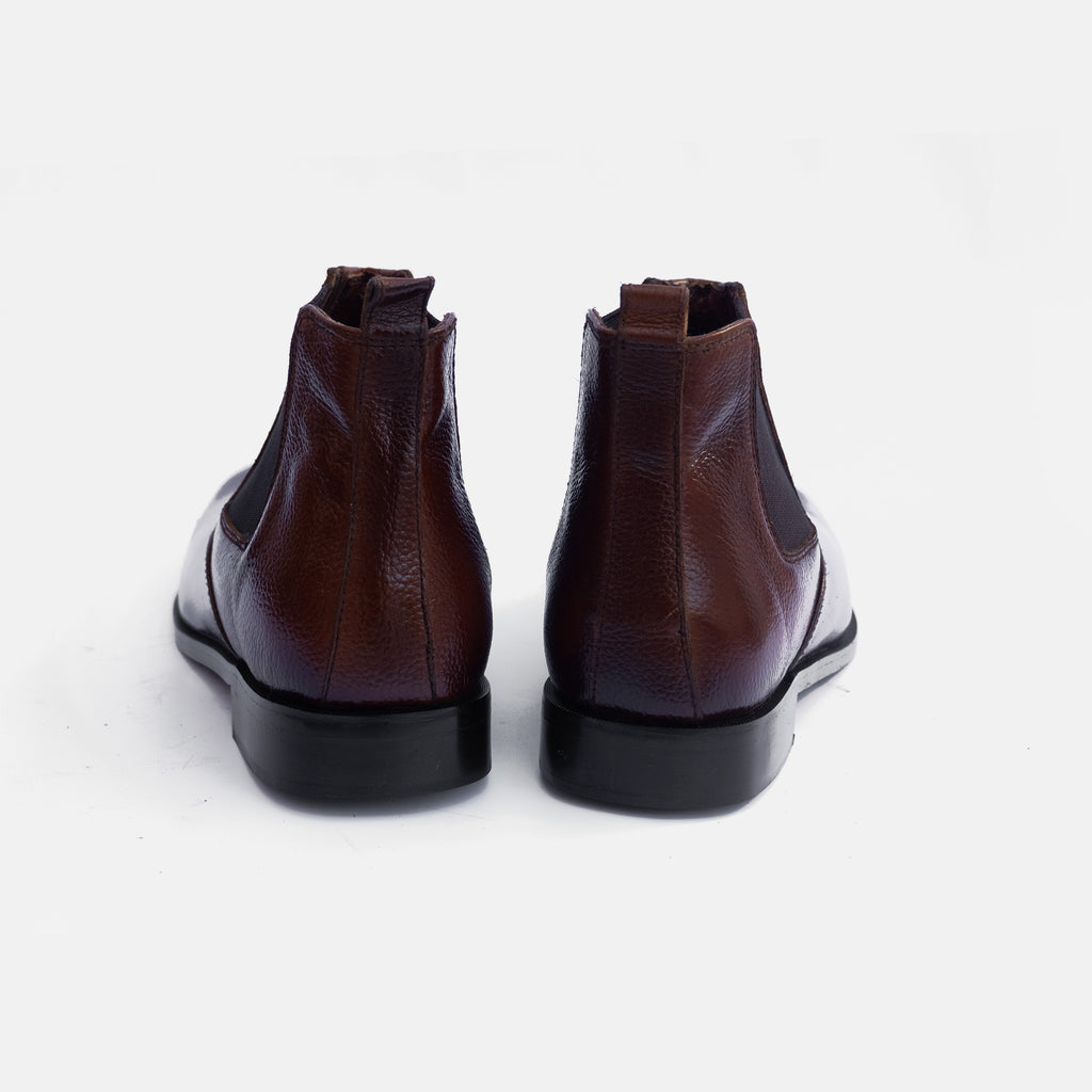 Artisan Urban Chelsea - Brown Leather Shoes, Genuine Leather Men’s Footwear