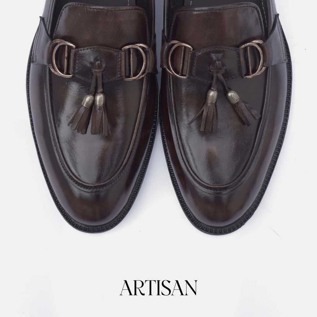 Artisan Milano Loafer – Handcrafted Tassel Leather Loafers for Men - Luxury Footwear