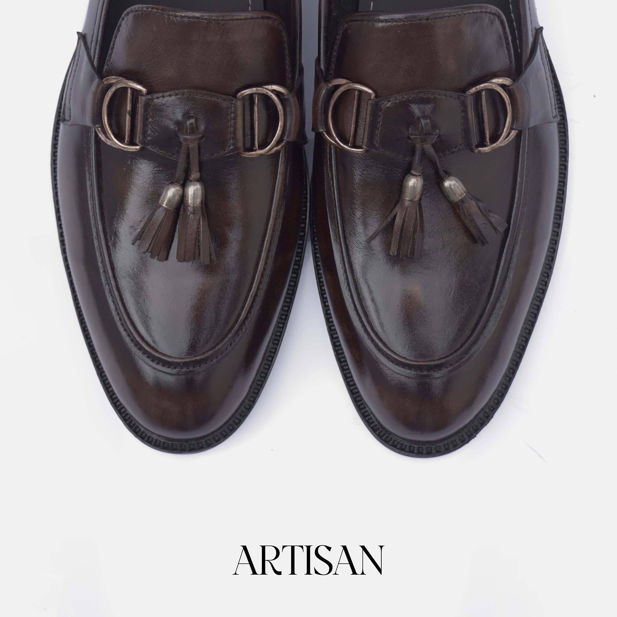 Artisan Milano Loafer – Handcrafted Tassel Leather Loafers for Men - Luxury Footwear