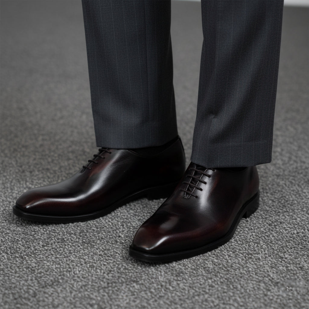 Artisan Italian Brown Leather Shoes for Men – Handcrafted Premium Formal & Office Footwear