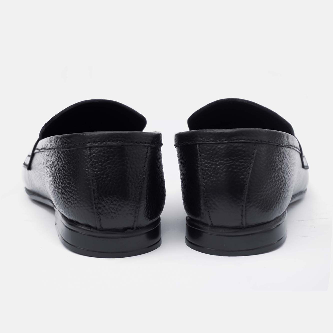 Artisan Pocket Loafer – Black Handcrafted Foldable Leather Loafers for Men - Travel & Daily Wear Shoes