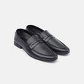 Artisan Pocket Loafer – Black Handcrafted Foldable Leather Loafers for Men - Travel & Daily Wear Shoes
